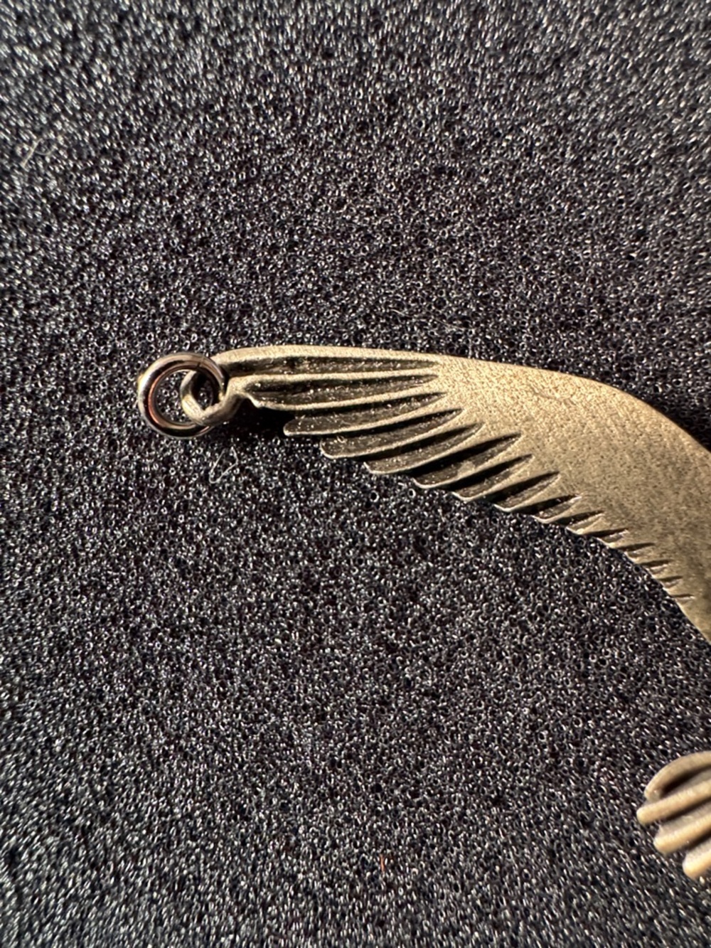 Pewter Seagull Bird Pendant View 3